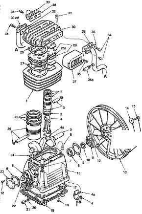 Coleman CV8048049 Pump Breakdown